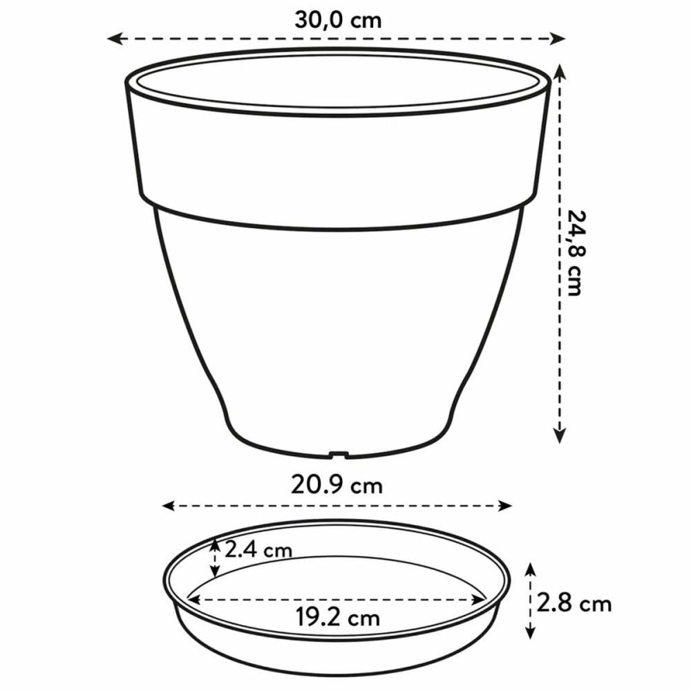 Plant pot Elho Plastic Circular