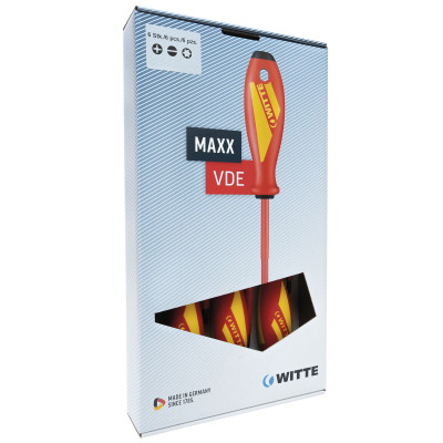 Screwdriver Set WITTE Phillips Flat (5 Units)