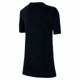 Child's Short Sleeve T-Shirt Nike Sportswear Black