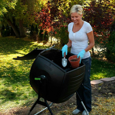 Compost bin Lifetime Rotation 189 L 75 x 81 x 113 cm