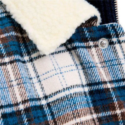 Men’s Long Sleeve Shirt Jack & Jones Jjzac Teddy Overshirt Ls Dark blue