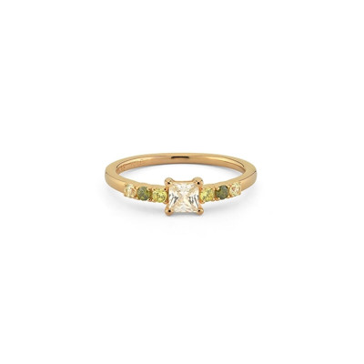 Ladies' Ring 24KAE 12446Y/56 Golden 16