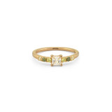 Ladies' Ring 24KAE 12446Y/56 Golden 16