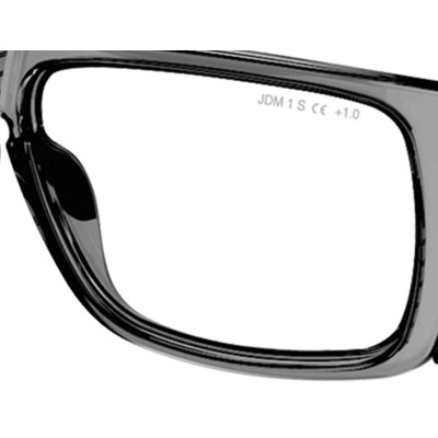Safety glasses Eagle Tracer Grey Transparent Crystal Plastic + 3,0