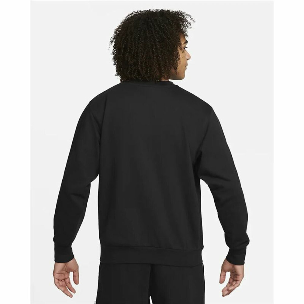 Men’s Sweatshirt without Hood Nike Dri-FIT Standard Issue Black XL