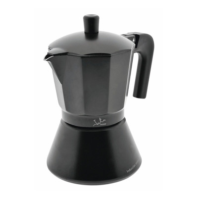 Italian Coffee Pot JATA CFI6 Black Aluminium 1 L