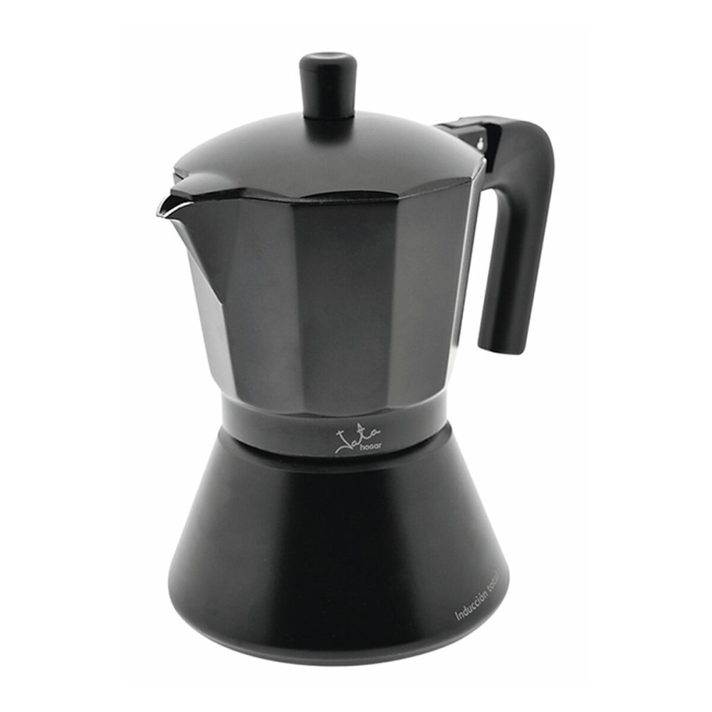 Italian Coffee Pot JATA CFI6 Black Aluminium 1 L