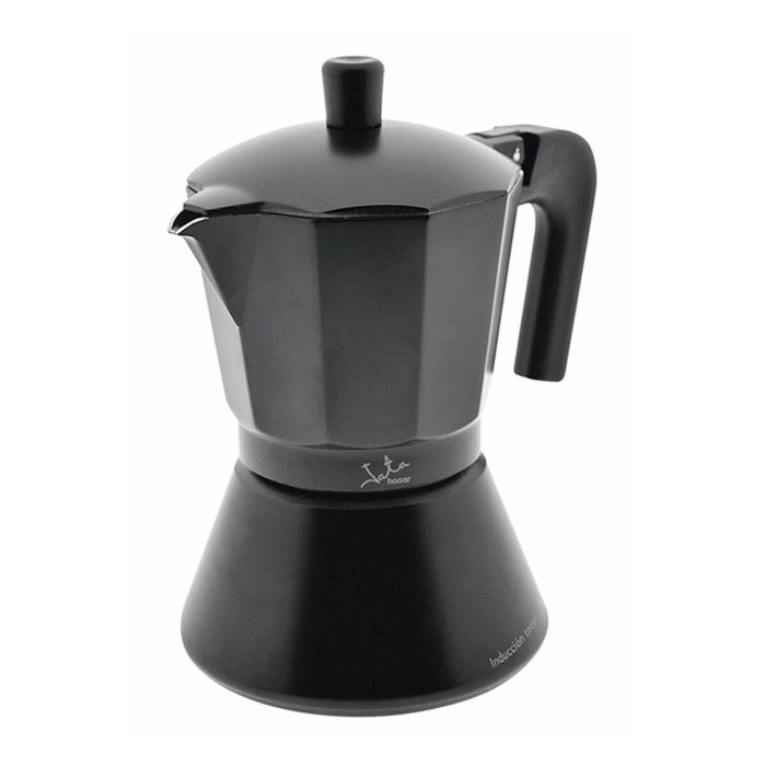 Italian Coffee Pot JATA CFI6 Black Aluminium 1 L