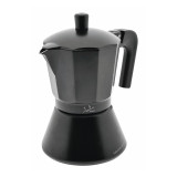 Italian Coffee Pot JATA CFI6 Black Aluminium 1 L