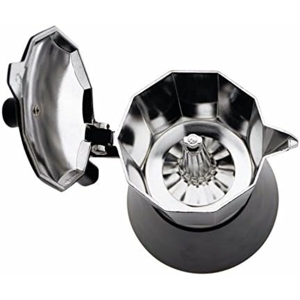 Italian Coffee Pot JATA CFI6 Black Aluminium 1 L