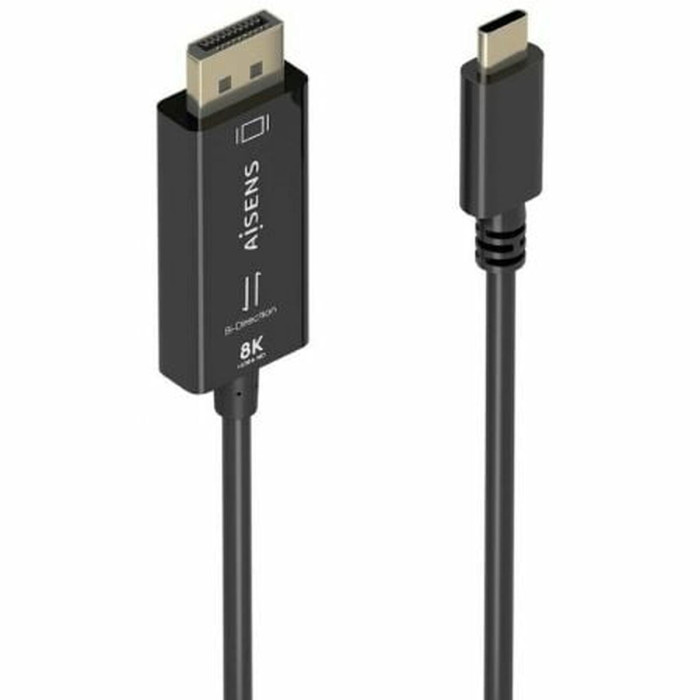 USB Cable Aisens A109-0879 Black 1,8 m