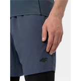 Sports Leggings for Men 4F Functional SKMF010 Dark grey