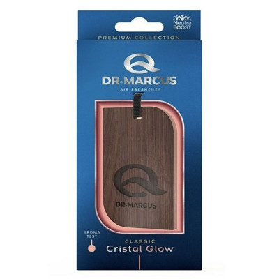 Car Air Freshener Dr Marcus Classic Crystal Glow Wood Pendant