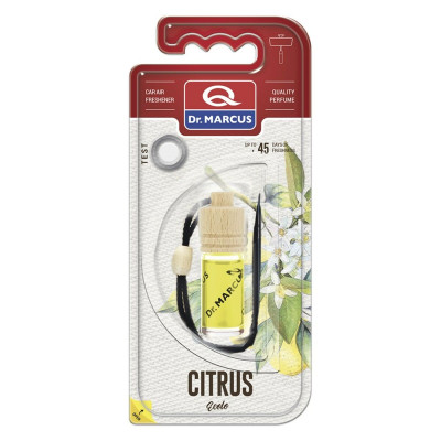 Car Air Freshener Dr Marcus Ecolo Citric 4,5 ml Wood Crystal Fragrance Pendant