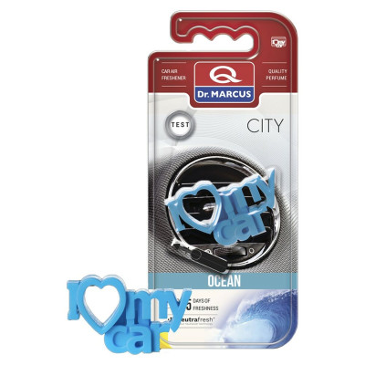 Car Air Freshener Dr Marcus City Ocean Plastic