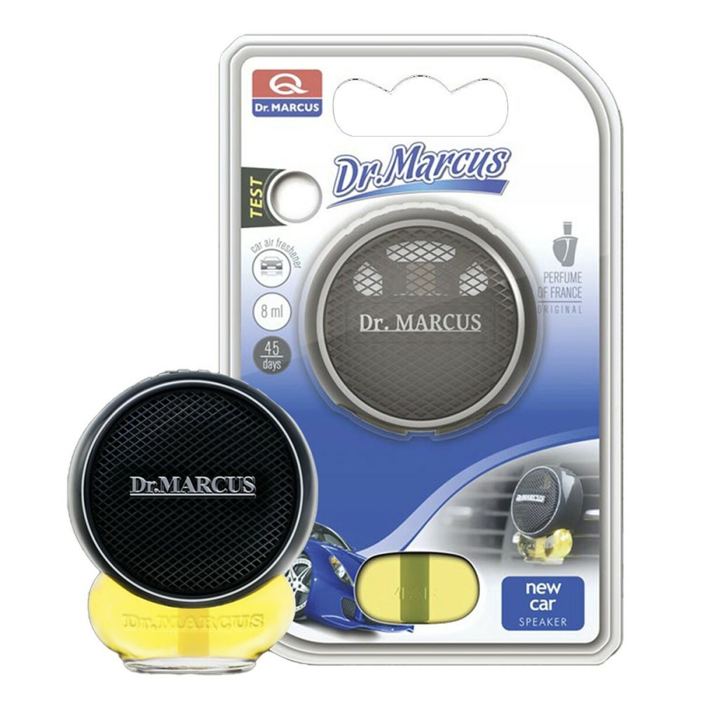 Car Air Freshener Dr Marcus Speaker New Car 8 ml Plastic 12 Pieces (8 Units)