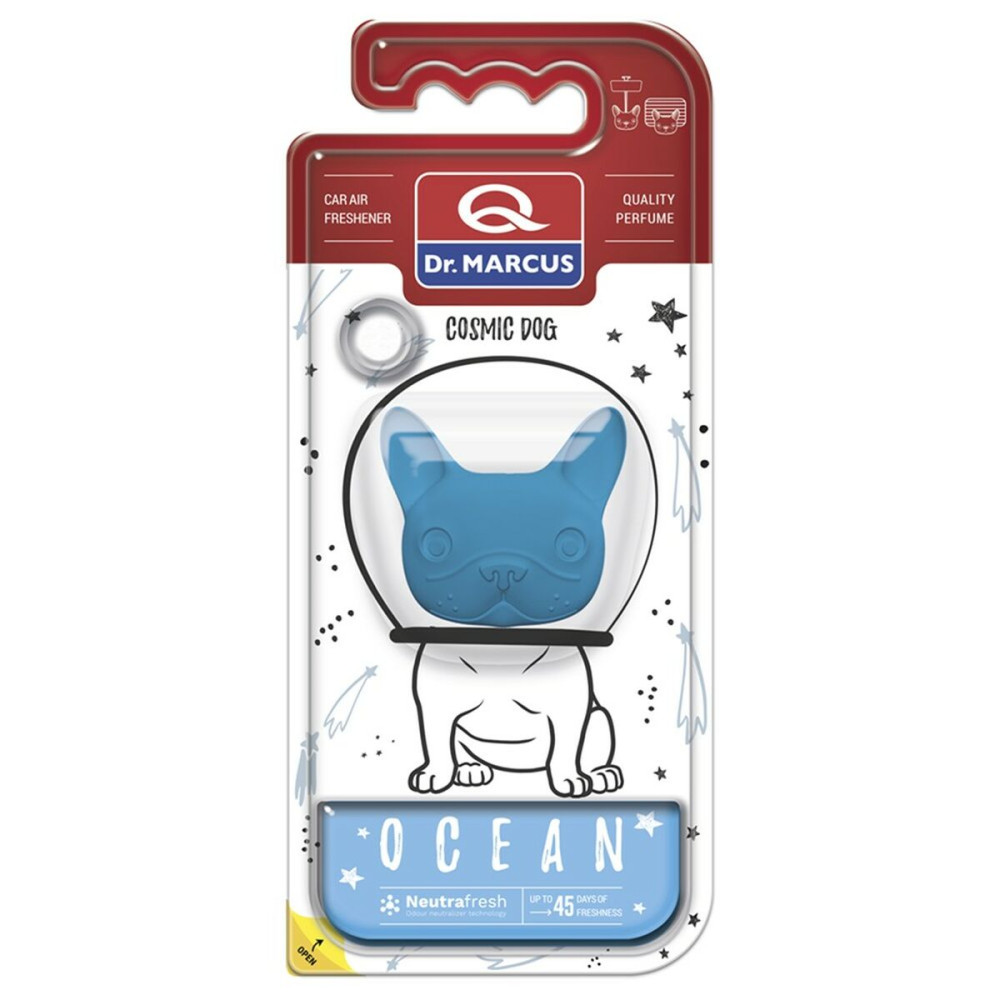 Car Air Freshener Dr Marcus COSMIC DOG OCEAN Ocean Plastic