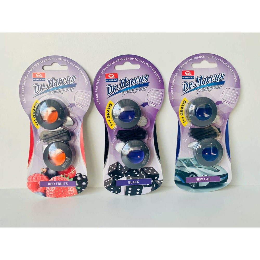 Car Air Freshener Dr Marcus FRESH POINT NEW CAR New Car 2,5 ml Plastic (2 Units)