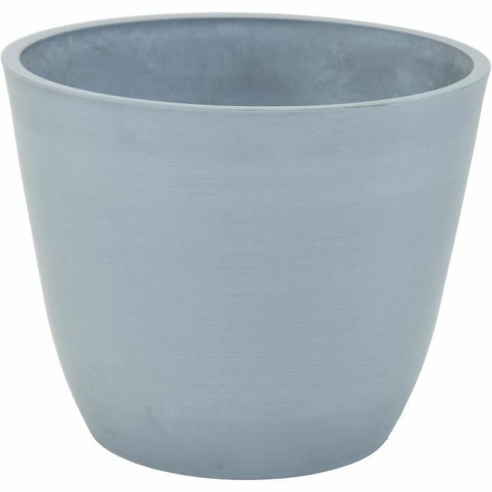 Plant pot Mega Collections Ecostone Egg Grey Plastic Recycled 54 x 40 x 54 cm 53 x 40 cm