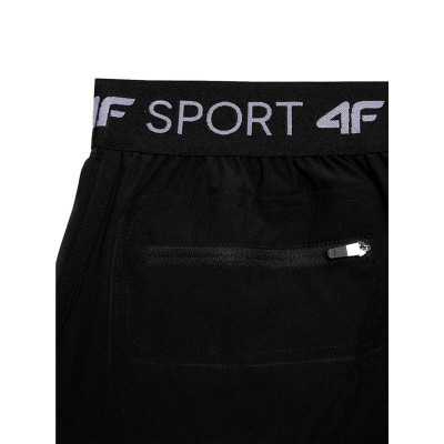Sports Shorts for Women 4F 4F Quick-Drying Black