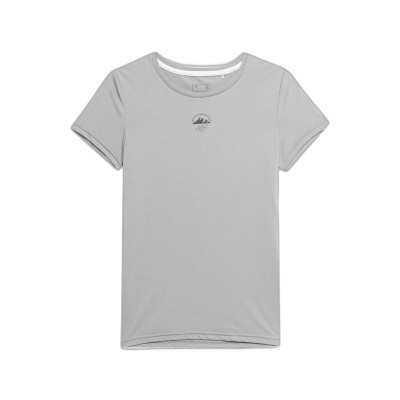 Short Sleeve T-Shirt 4F Fnk F193 Grey