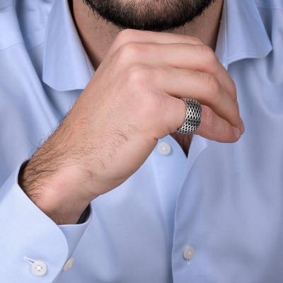 Men's Ring Albert M. WSOX00379.S-24 Silver