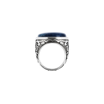 Men's Ring Albert M. WSOX00397.AP-28 28 Blue Silver