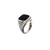 Men's Ring Albert M. WSOX00075.S-28 Black 28