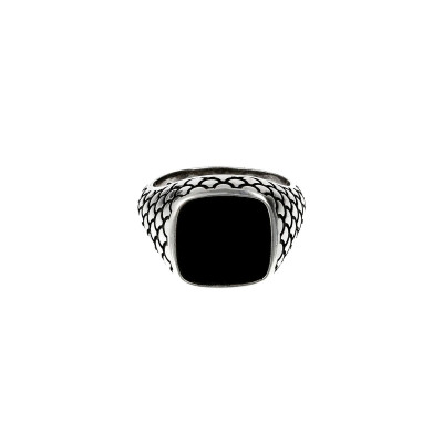 Men's Ring Albert M. WSOX00075.S-28 Black 28