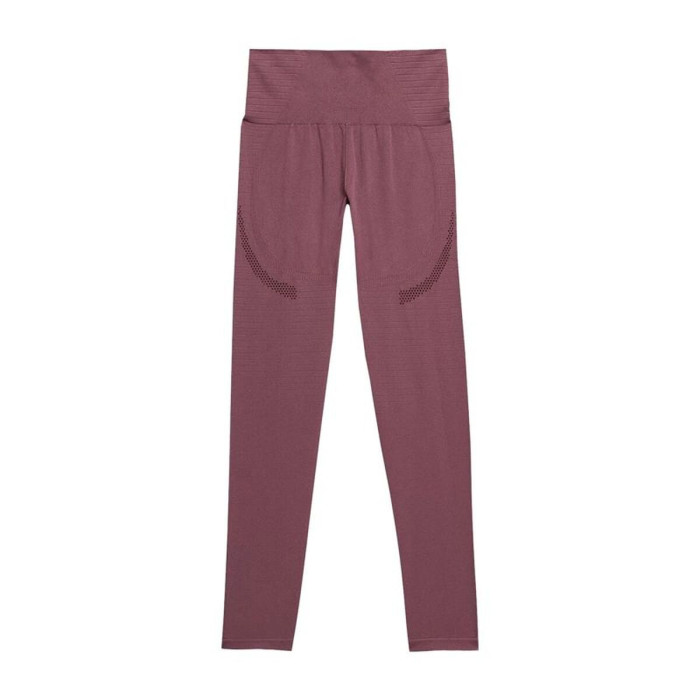 Sport leggings for Women 4F Functional SPDF012 Burgundy