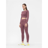 Sport leggings for Women 4F Functional SPDF012 Burgundy