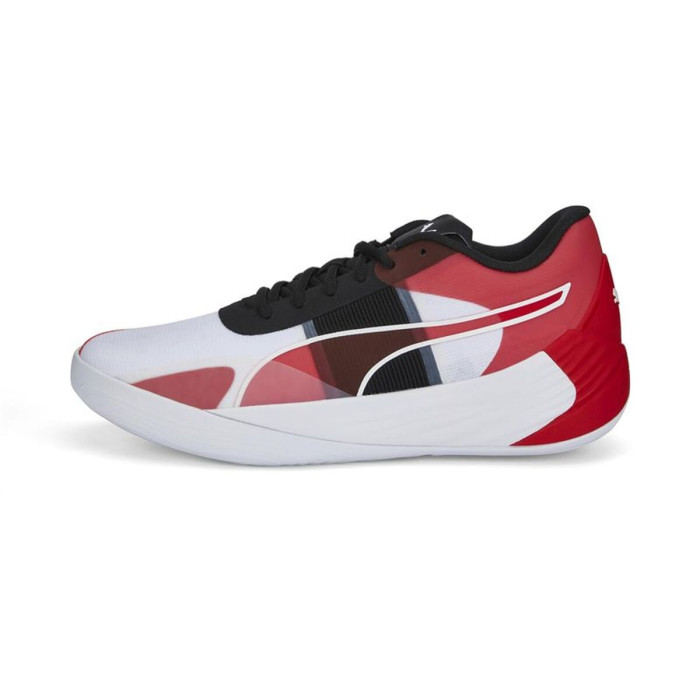 Basketball Shoes for Adults Puma Fusion Nitro Team White