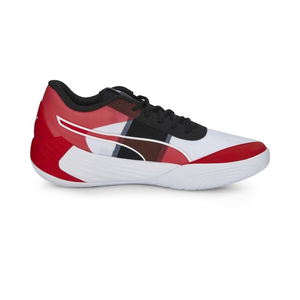 Basketball Shoes for Adults Puma Fusion Nitro Team White