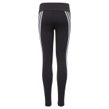 Sports Leggings for Children Adidas Cotton 3 Bandas Girl Black