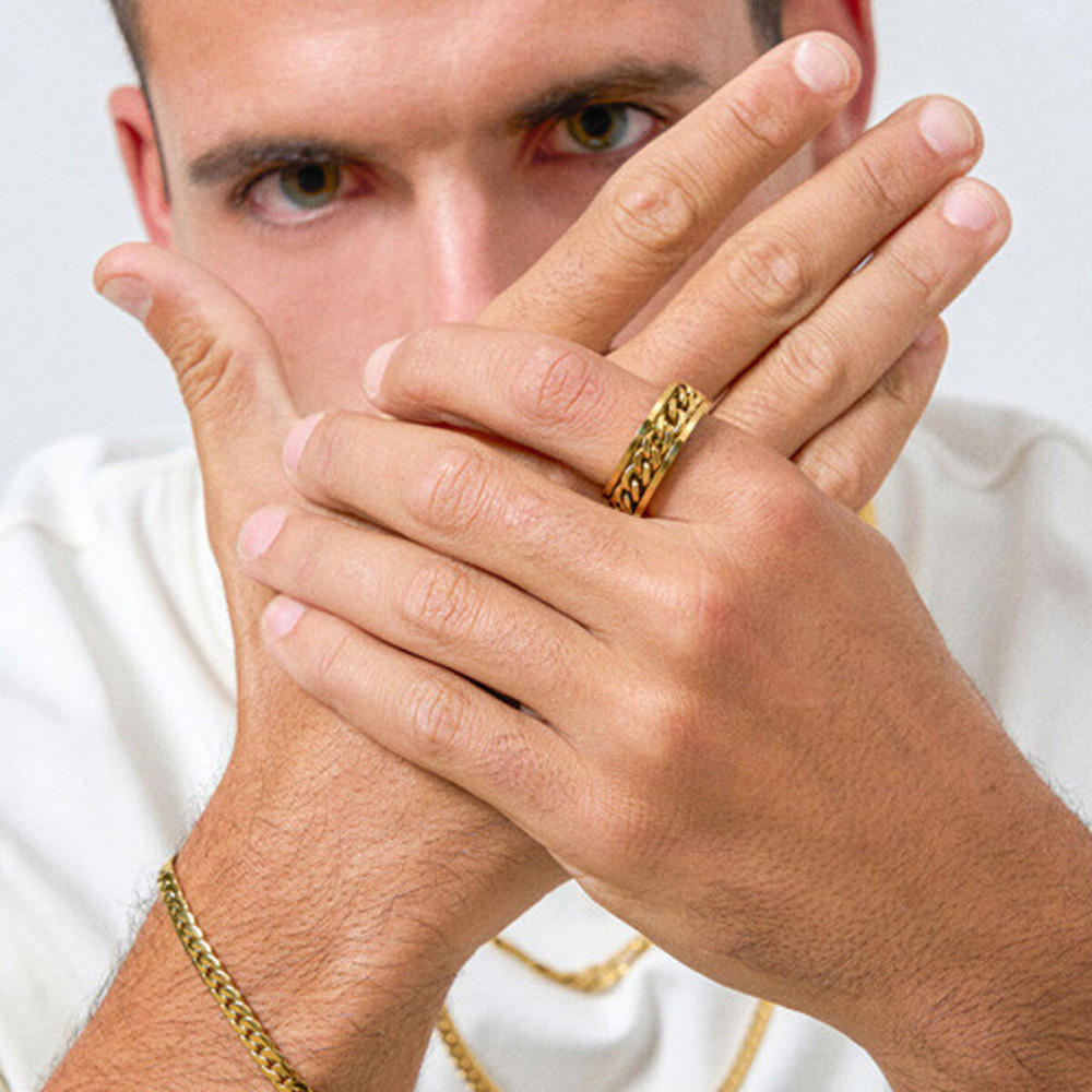 Men's Ring Radiant RH000236-24 Golden 24