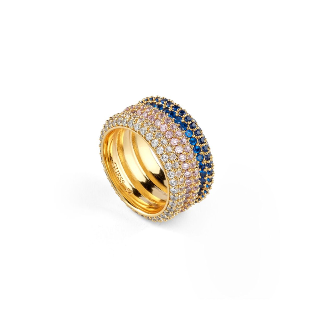 Ladies' Ring Guess JUBR05140JWYGBL56 16 Golden Blue