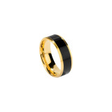 Men's Ring Radiant RH000137-24 24 Black Golden