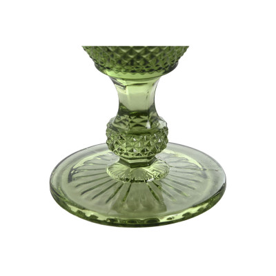 Set of cups DKD Home Decor Green Crystal 240 ml