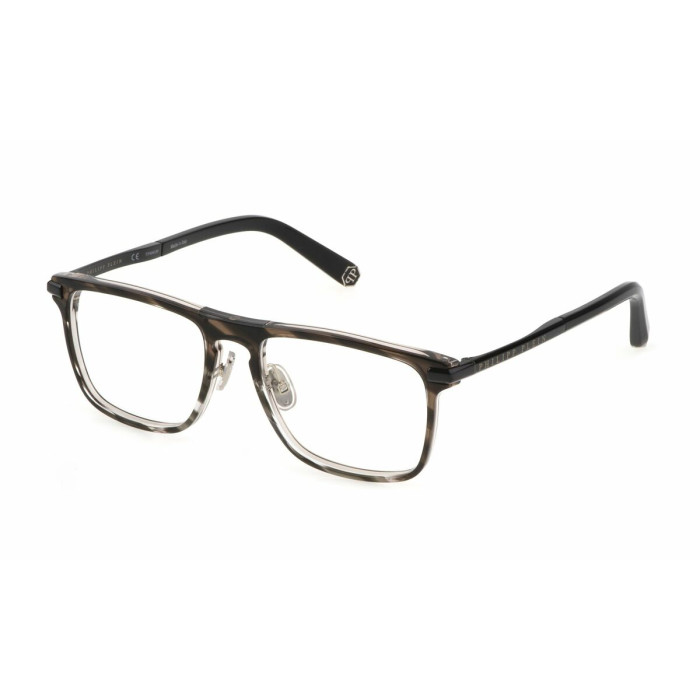 Men' Spectacle frame PHILIPP PLEIN VPP019M530XAS Grey Ø 53 mm