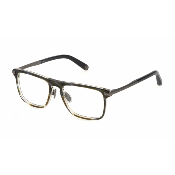 Men' Spectacle frame PHILIPP PLEIN VPP019M5309N3 Brown Ø 53 mm