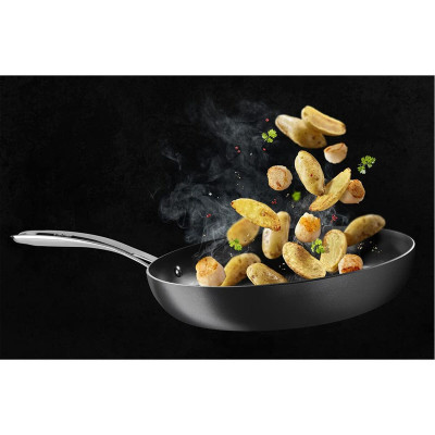 Pan Tefal G2560702 Black Grey Metal Aluminium (Refurbished D)