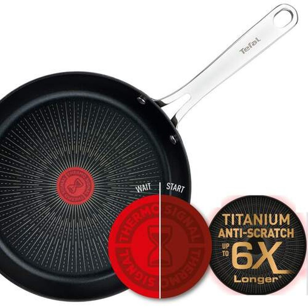 Pan Tefal G2560702 Black Grey Metal Aluminium (Refurbished D)