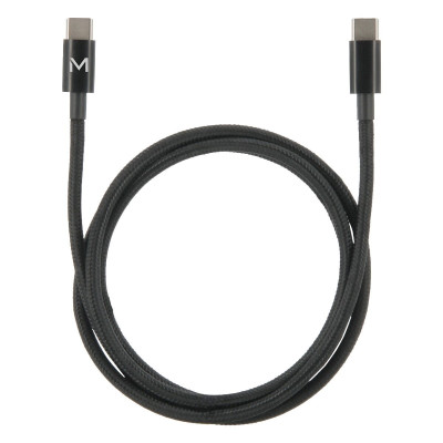 USB Cable Mobilis 001389 Black 1 m