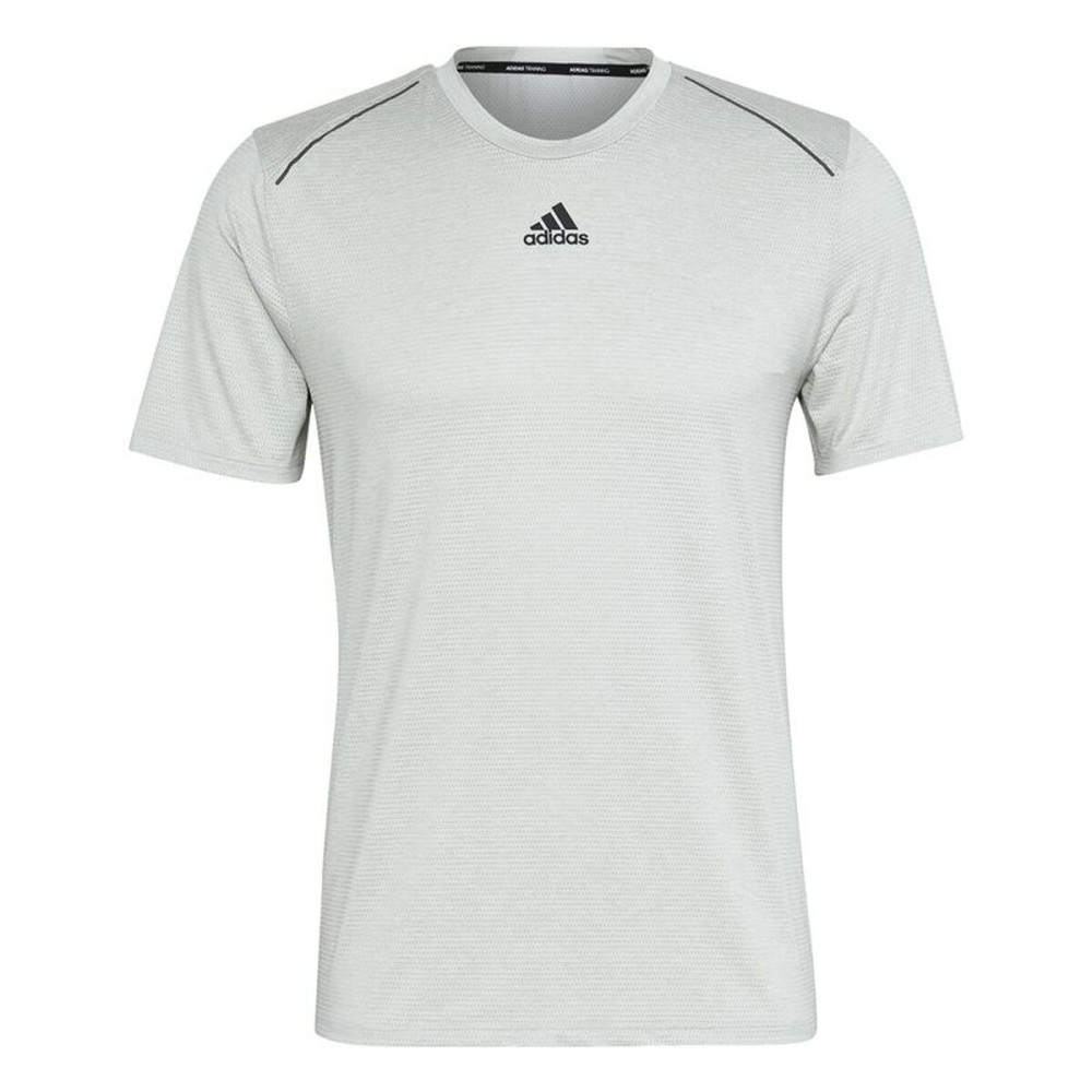 Men’s Short Sleeve T-Shirt Adidas Light Green