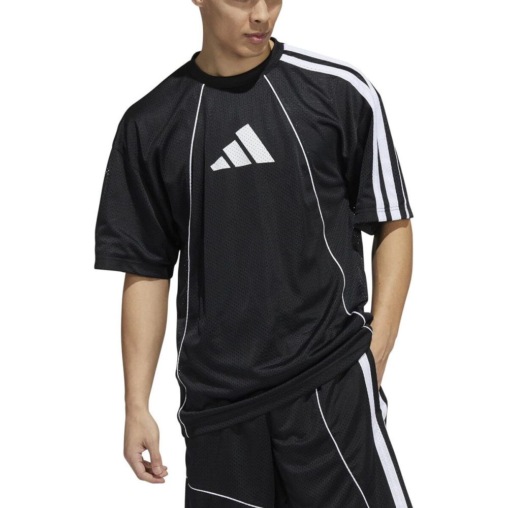 Men’s Short Sleeve T-Shirt Adidas Creator 365 Black