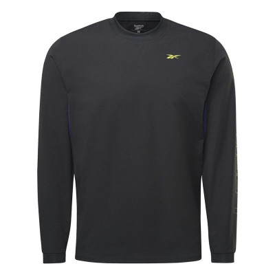 Men’s Long Sleeve T-Shirt Reebok Les Mills Black