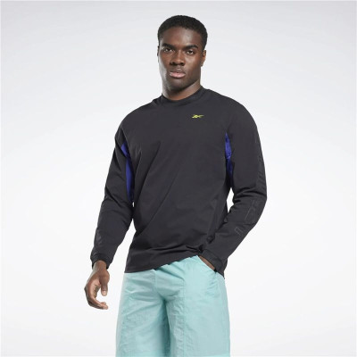 Men’s Long Sleeve T-Shirt Reebok Les Mills Black