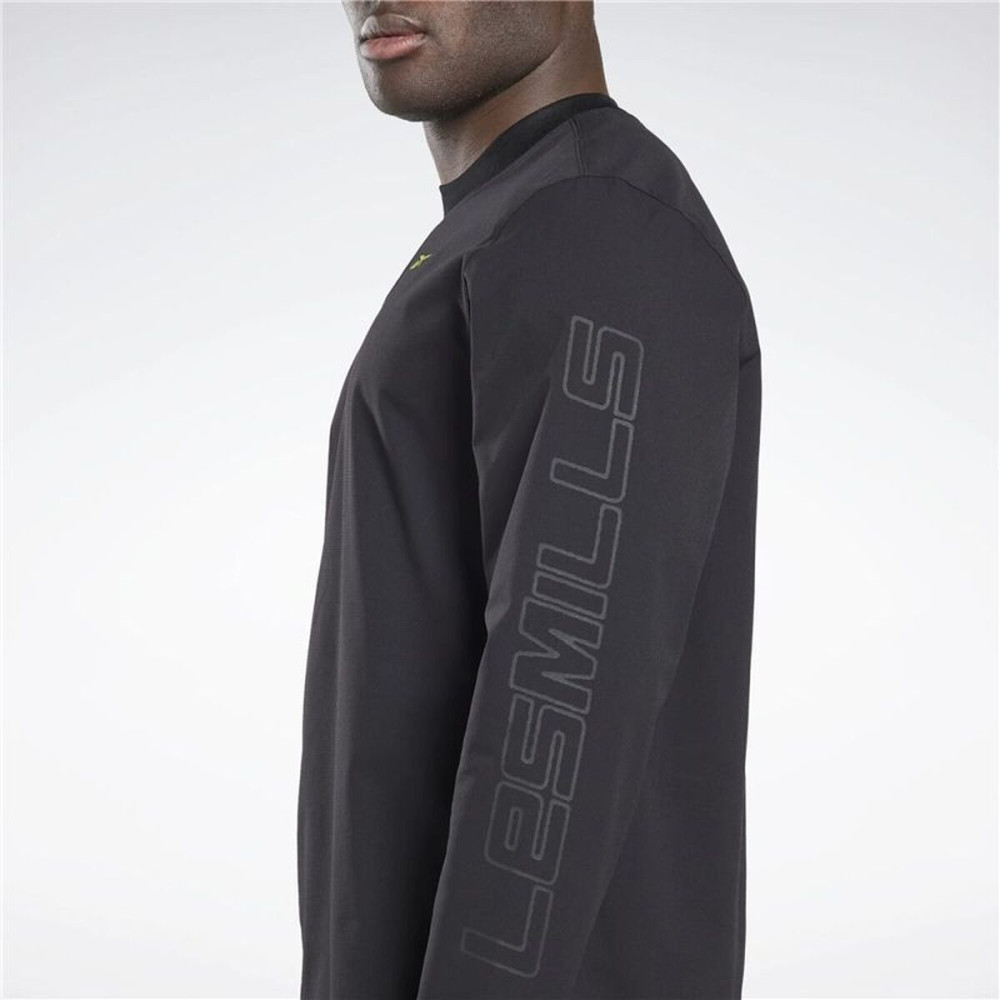 Men’s Long Sleeve T-Shirt Reebok Les Mills Black