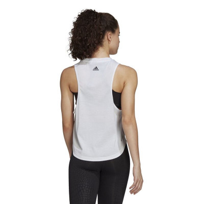 Tank Top Women Adidas AEROREADY  White