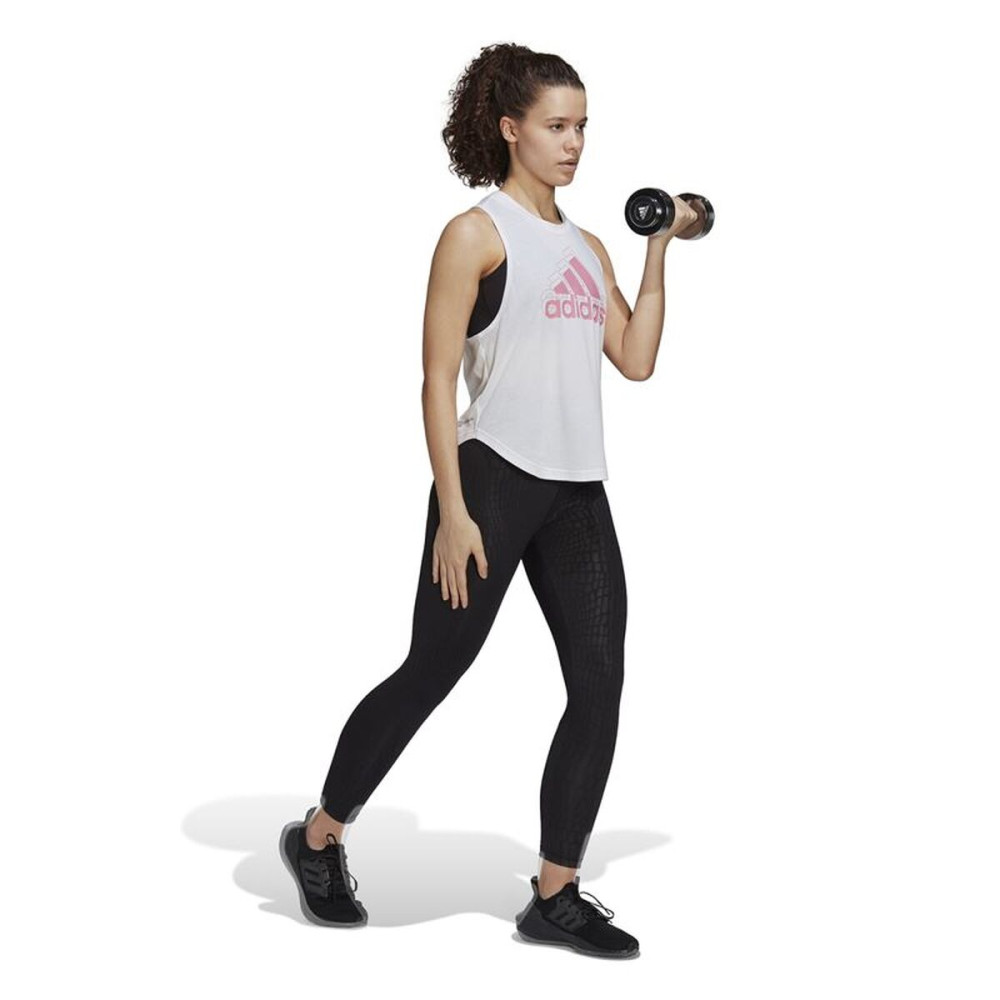 Tank Top Women Adidas AEROREADY  White